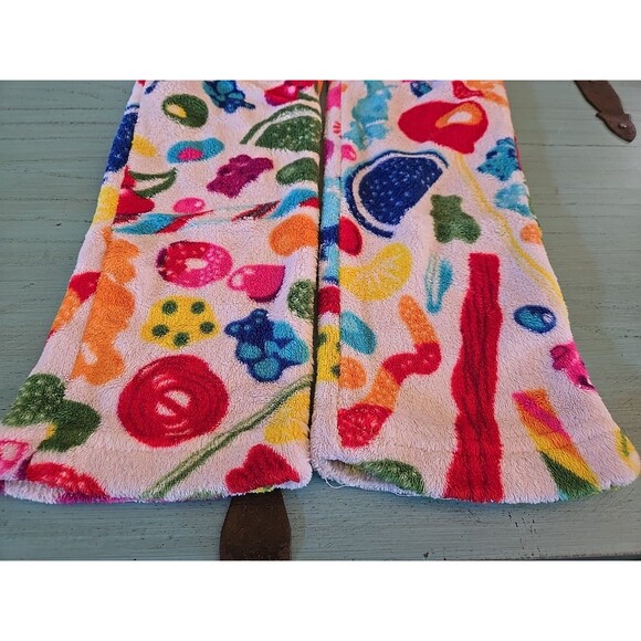 Dylan Candy Bar Youth Girls XS Small Standard Colorful Fleece PJ Bottoms Elastic - Picture 8 of 8